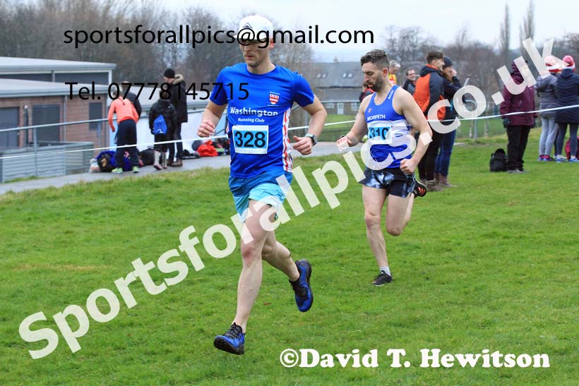Masters mens 2022 Birtley Cross Country Relays. Photo: David T. Hewitson/Sports for All Pics